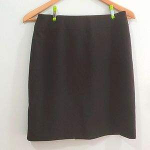 Black Sz 6 Stretching Pencil Skirt